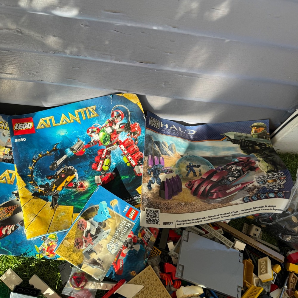 LEGO‎ Bulk Lot 14 lbs Mixed Atlantis Kingdoms Mega Bloks Halo Kre-O Transformers - Picture 4 of 15